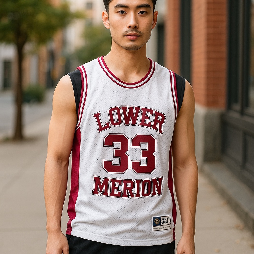 Kobe Bryant #33 Lower Merion High School Jersey